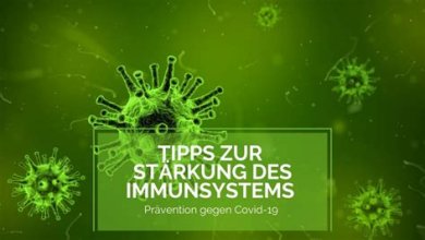 Tipps zur Stärkung des Immunsystems und zur Vermeidung von Krankheiten