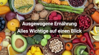 Eine ausgewogene Ernährung: Wichtige Fakten und Tipps