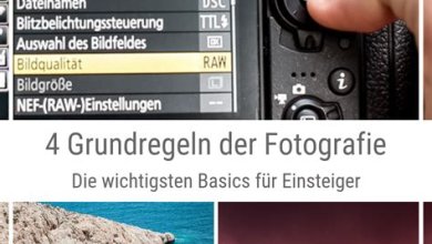 Die Grundlagen der Fotografie: Ein Leitfaden für Anfänger