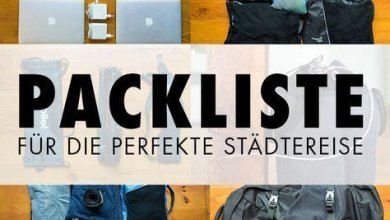 Packliste für das perfekte Reisegepäck