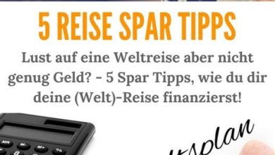 Günstig reisen: Tipps, um deine Reisekosten zu senken