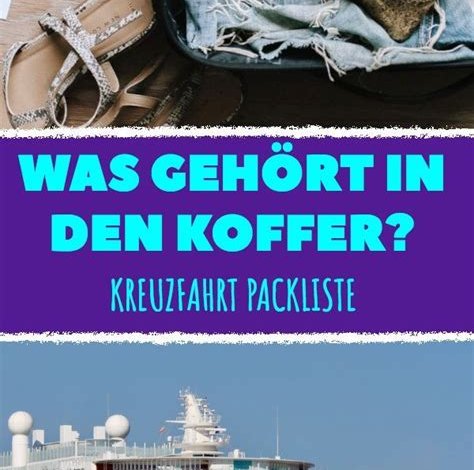 Packliste für das Reisegepäck: Was sollte nicht fehlen?