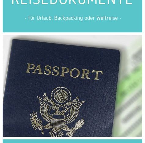 Checkliste für die wichtigsten Reisedokumente