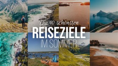 Die schönsten Reiseziele für den Sommerurlaub